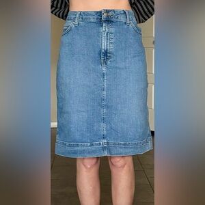 Vintage 90s Lee Denim Mini Skirt 16